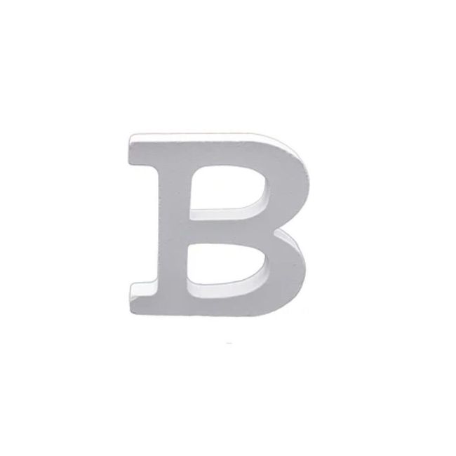 GENERICO - Letra De Madera B 11cm