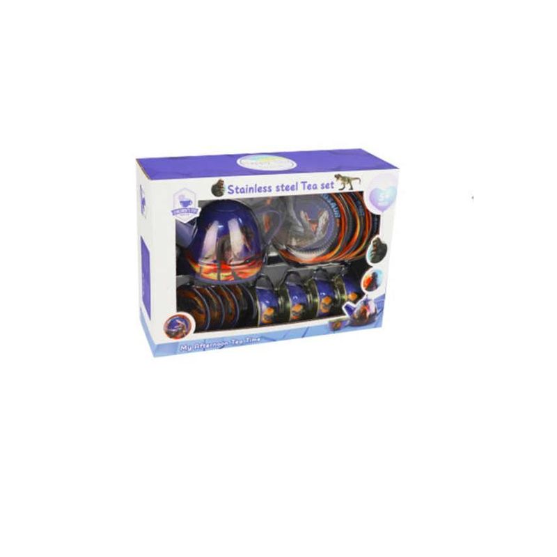GENERICO - Set Juguetes De Té Para Niño 15pcs Metalico