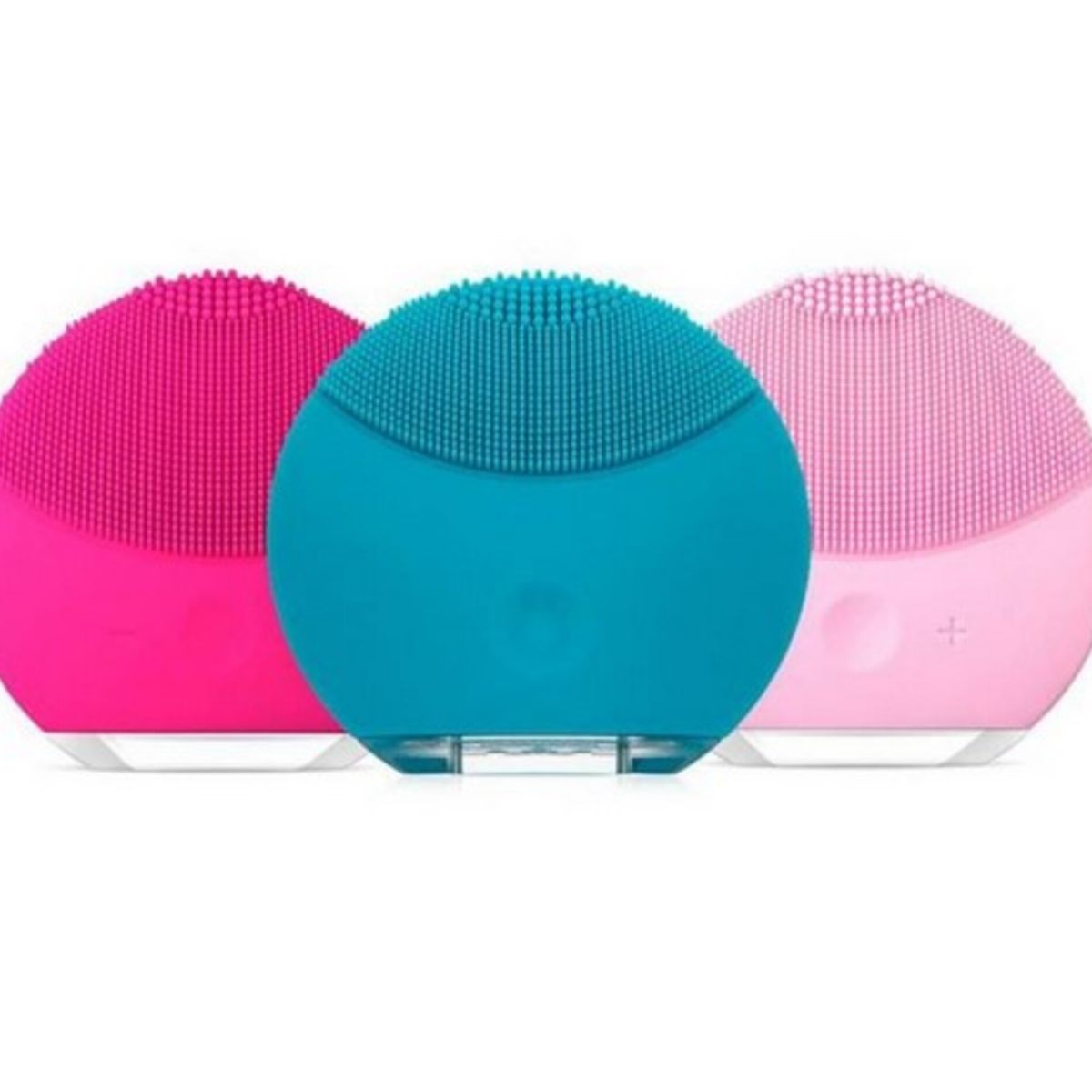 GENERICO - Masajeador limpiador facial  exfoliante silicona usb Color Amarillo