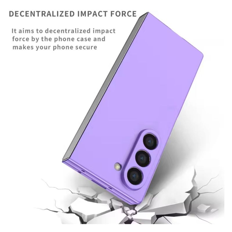 GENERICO - Carcasa Para Samsung Galaxy Z Fold 6 - Lila