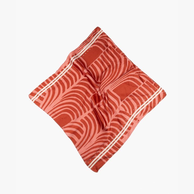 LOUNGE - Bandana Líneas Estampada Mujer