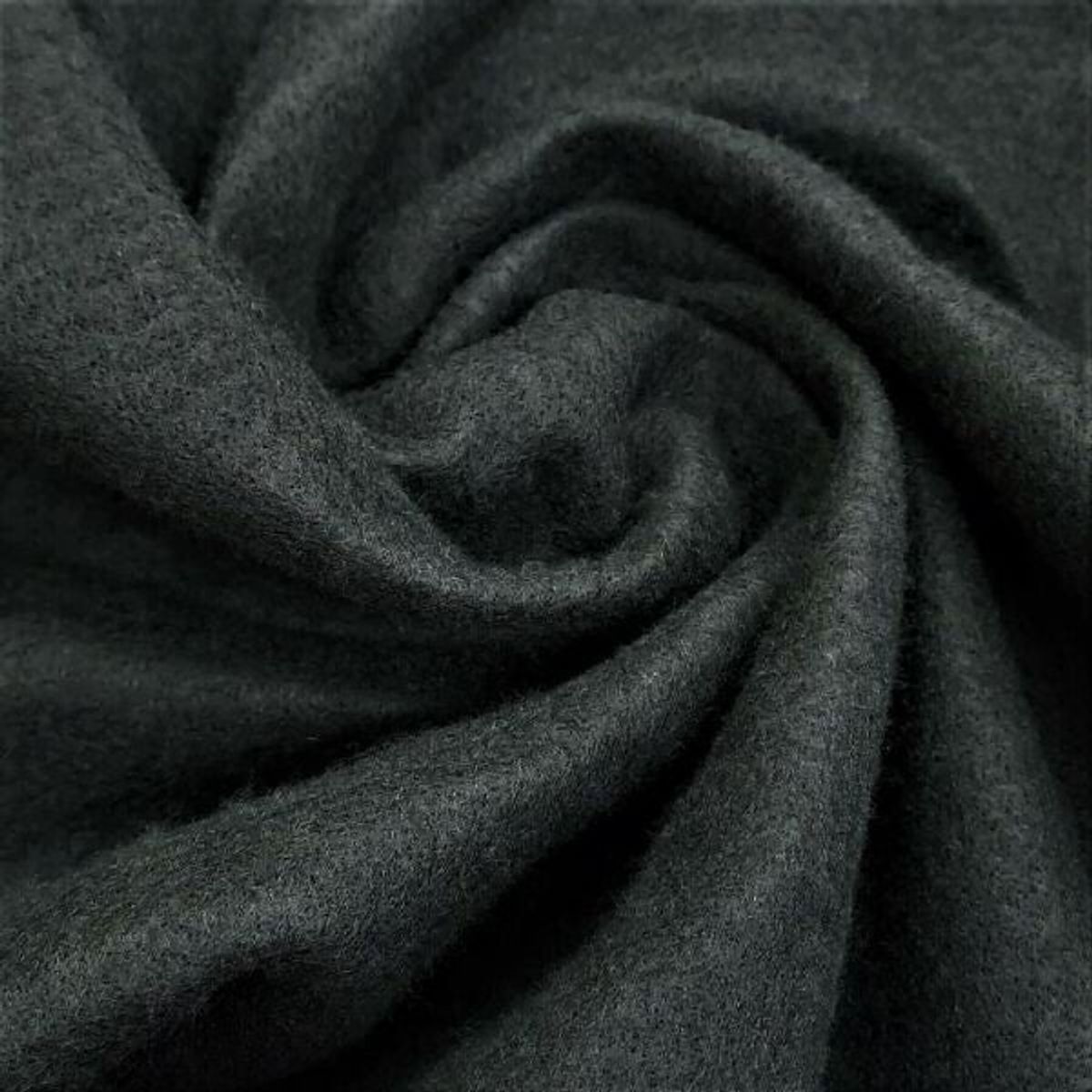 GENERICO - Tela paño lenci por  5 metros negro