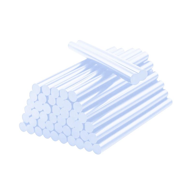 OKAERI - BARRAS DE SILICONA 1KG 25CM 7MM - Blanco