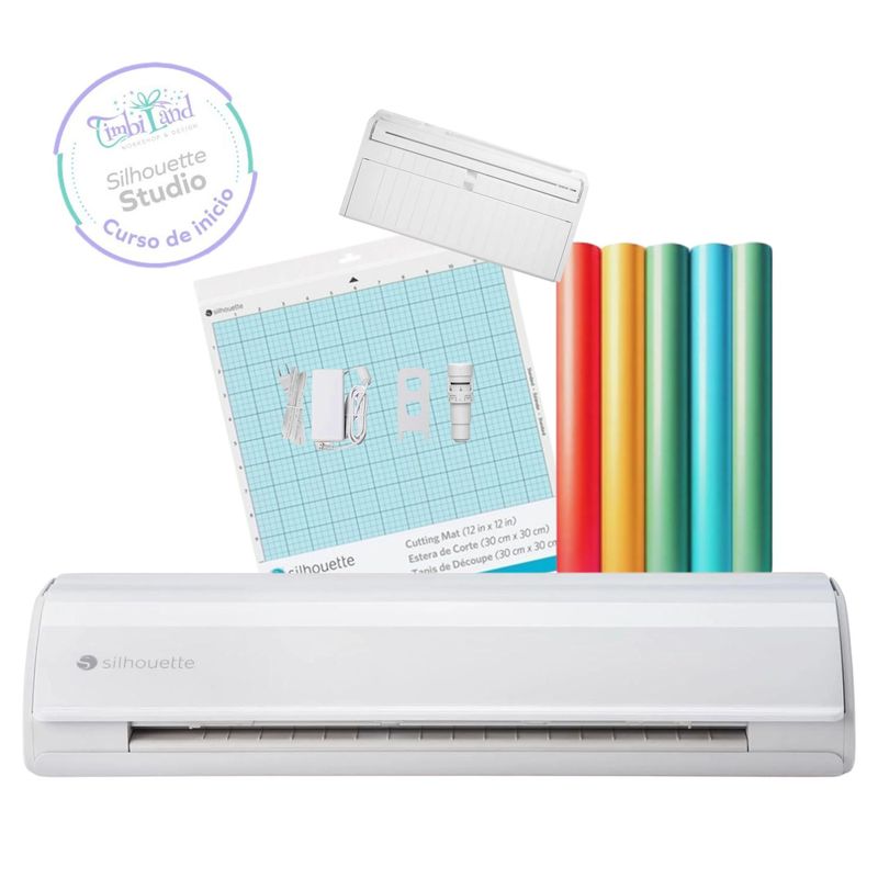 SILHOUETTE - Silhouette Cameo 5 White + Curso Gratis