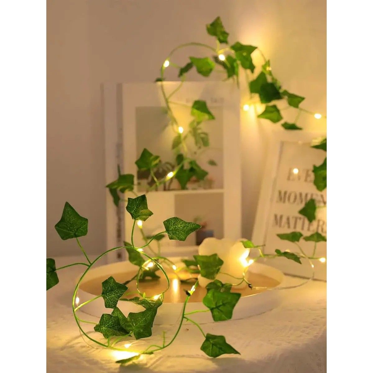 GENERICO - Guirnalda Con Anergia LED Enredadera Luces 2M