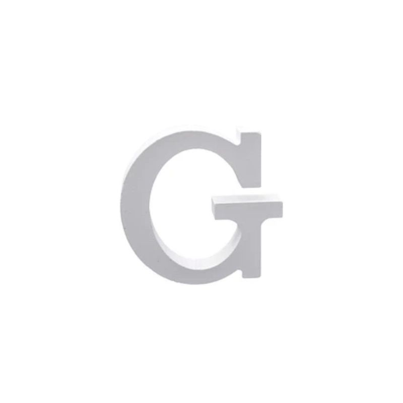 GENERICO - Letra De Madera G 11cm