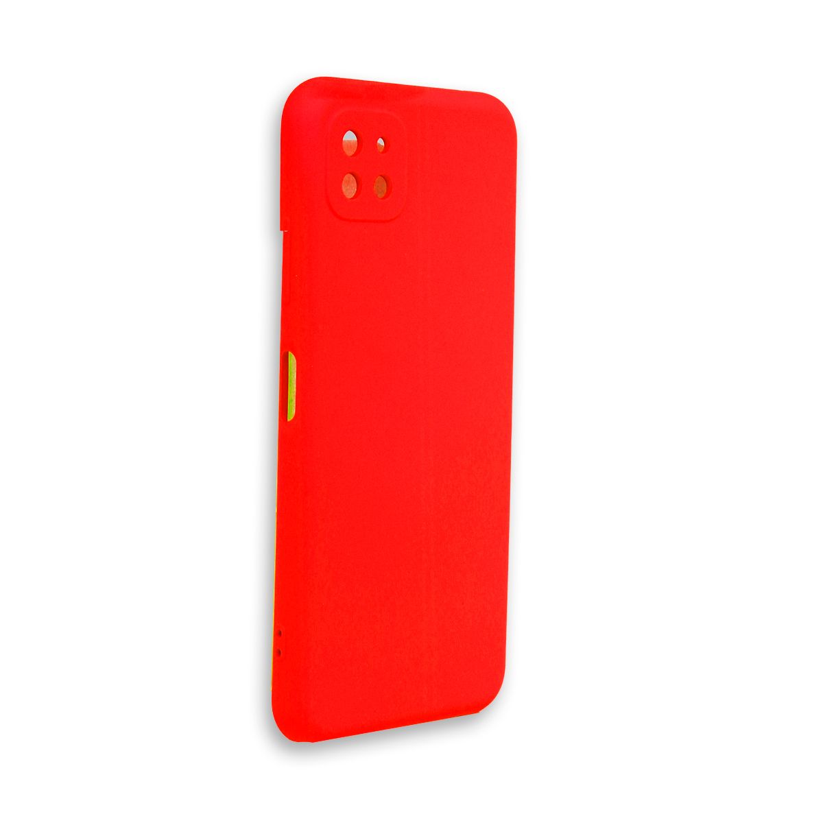 JOIGO - Carcasa Para Samsung A22 5G Goma Rojo.