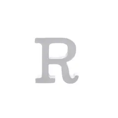 GENERICO - Letra De Madera R 11cm