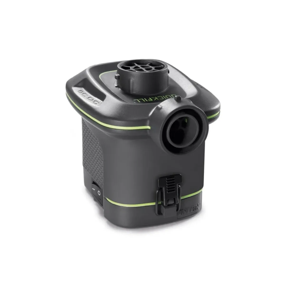 INTEX - Colchón Inflable con Inflador a Pilas INTEX 1,5 Plazas 99X191X25 cm