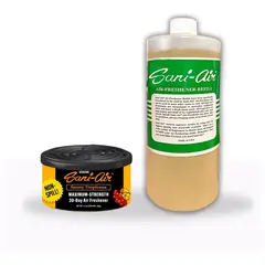 SANI AIR - Lata Auto Tropicana + Botella De 1 Litro De Recarga