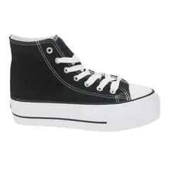 CHALADA - Zapatilla Mujer Negro Casual Cruni-2