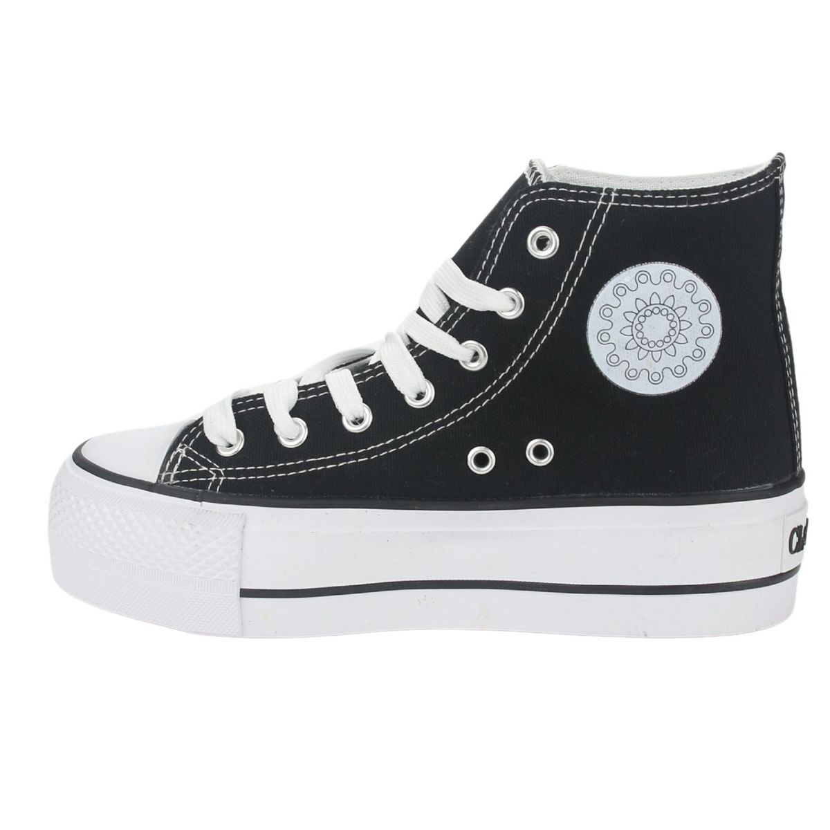 CHALADA - Zapatilla Mujer Negro Casual Chalada Cruni-2