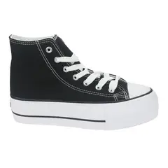 CHALADA - Zapatilla Mujer Negro Casual Cruni-2