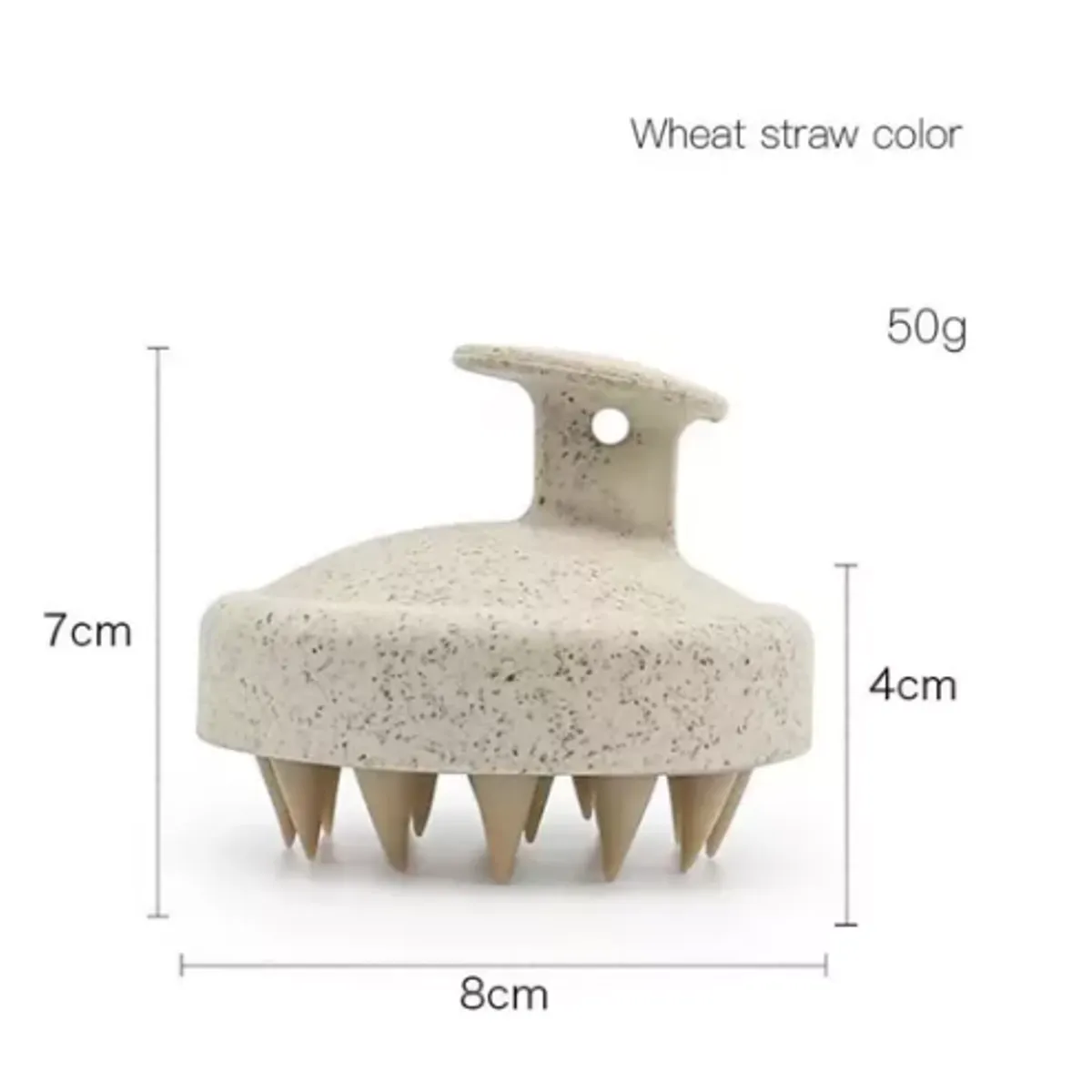 GENERICO - Cepillo De Masaje Capilar Limpiador Cepillo Profesional BEIGE