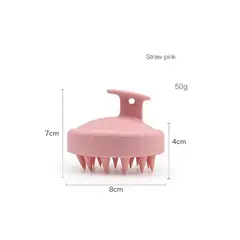 GENERICO - Cepillo De Masaje Capilar Limpiador Cepillo Profesional ROSA