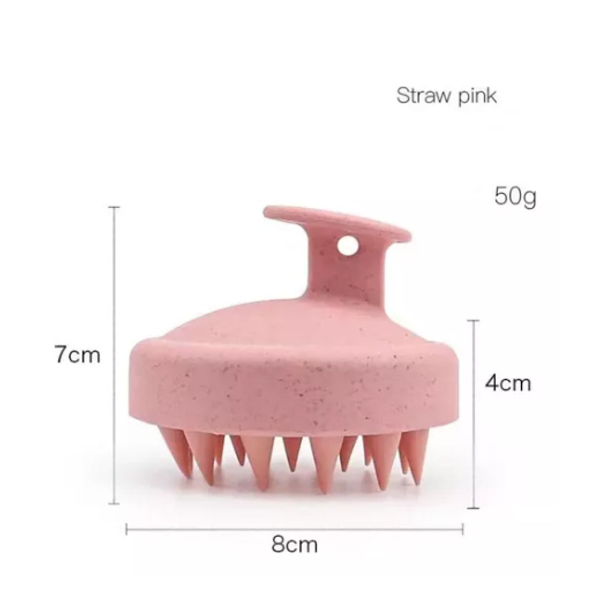 GENERICO - Cepillo De Masaje Capilar Limpiador Cepillo Profesional ROSA