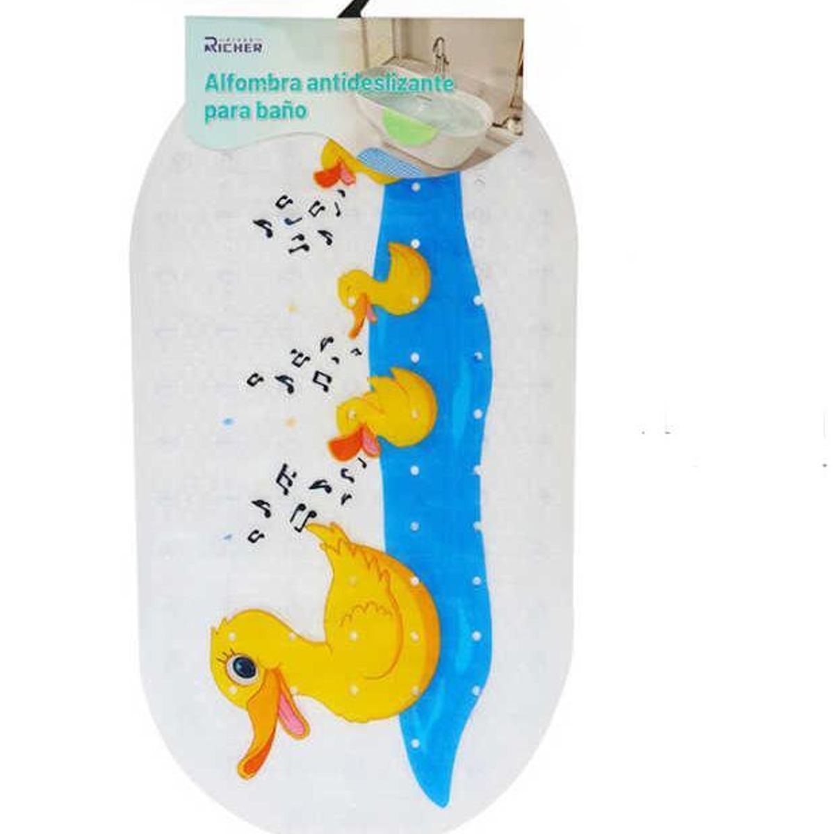 GENERICO - Alfombra antideslizante de baño