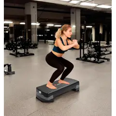 CENTURFIT - Step Aerobico Regulable Ajustable Antideslizante 2 Niveles