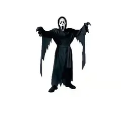 GENERICO - Disfraz Niños Scary Movie Con Máscara Scream Halloween