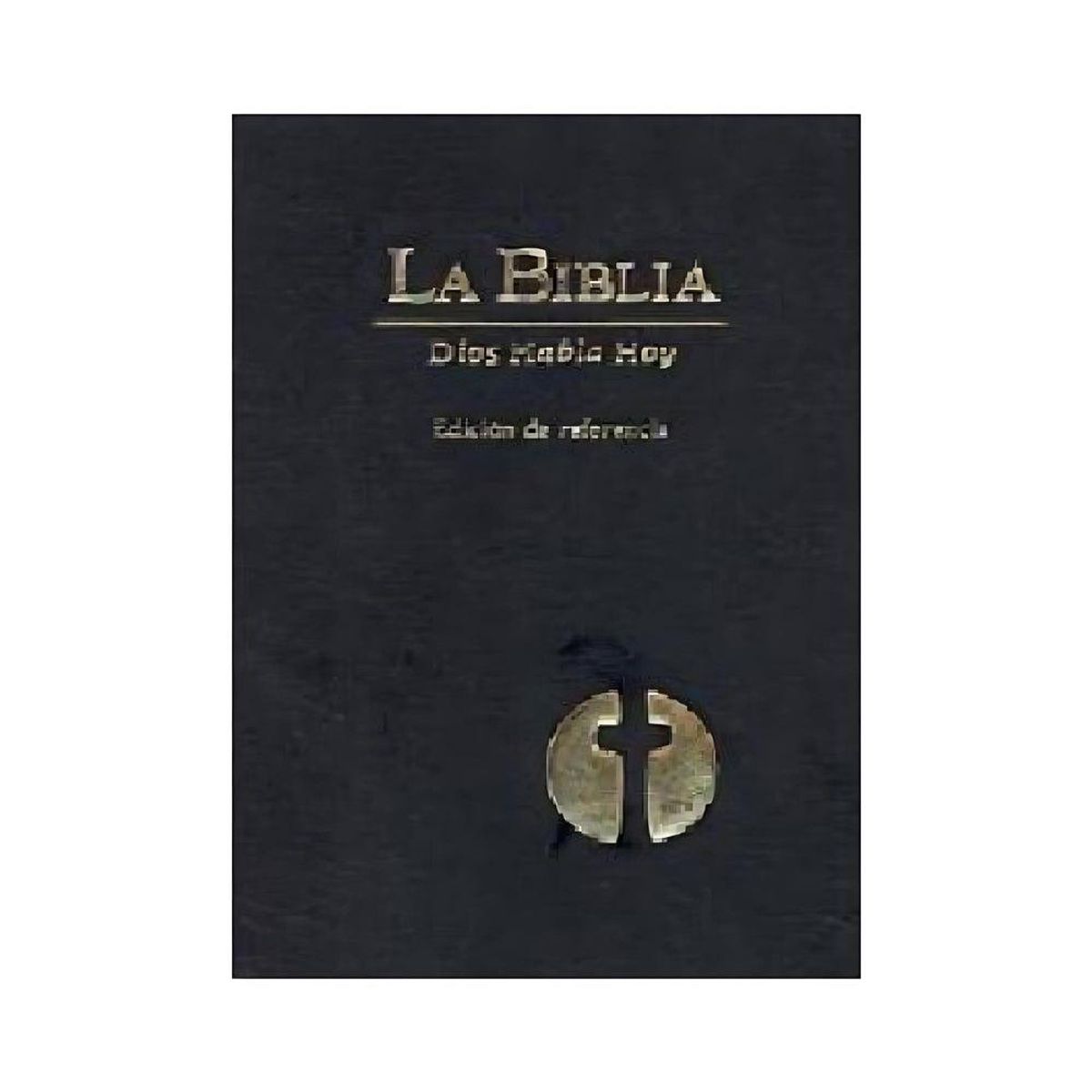 ARTIDIX - Biblia Negra con Canto de color rojo Dios Habla hoy