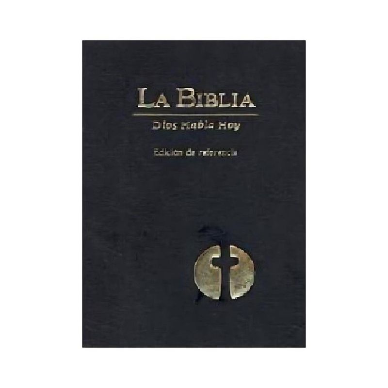 ARTIDIX - Biblia Negra con Canto de color rojo Dios Habla hoy