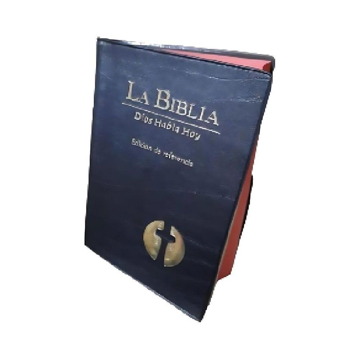 ARTIDIX - Biblia Negra con Canto de color rojo Dios Habla hoy