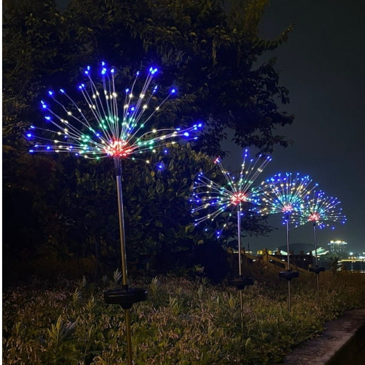 GENERICO - Estaca SOLAR Diente De Leon Color Amarillo