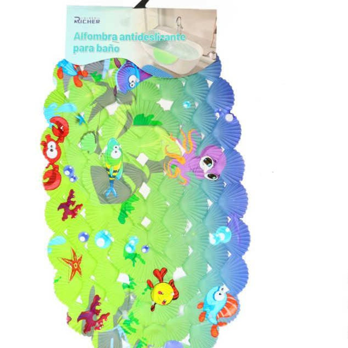 GENERICO - Alfombra antideslizante de baño