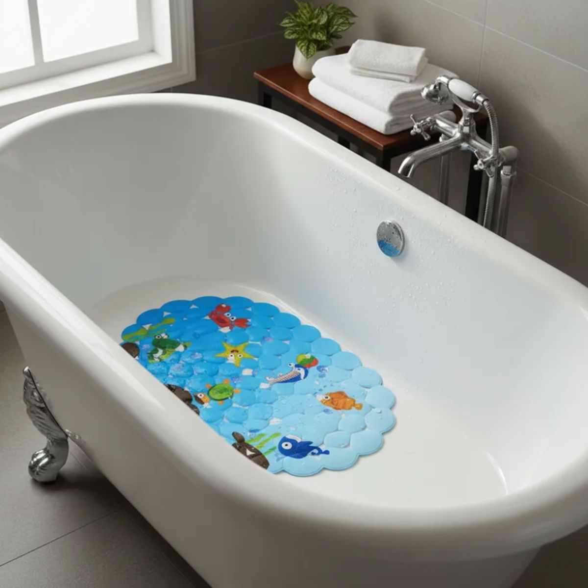 GENERICO - Alfombra antideslizante de baño