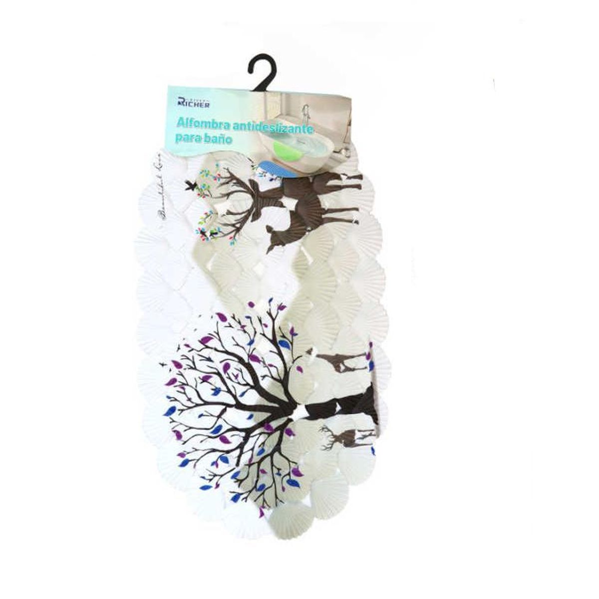 GENERICO - Alfombra antideslizante de baño