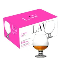 COPAS COÑAC VIDRIO 390 CC