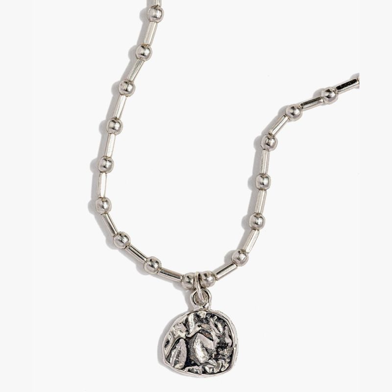 LOUNGE - Collar Moneda Irregular