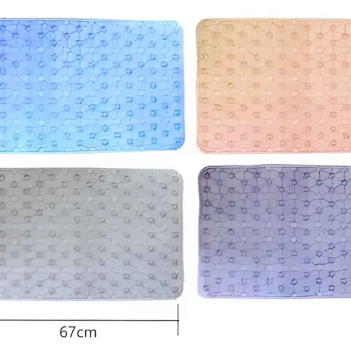 GENERICO - Alfombra antideslizante para baño