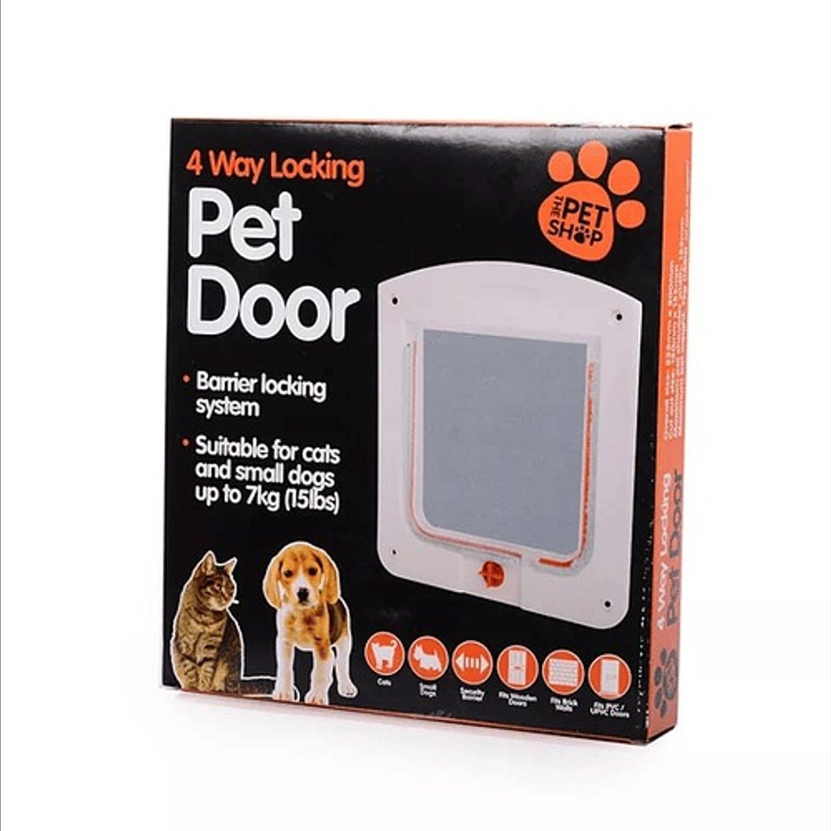 GENERICO - Puerta Para Mascota Perro Y Gato Patio Pet door