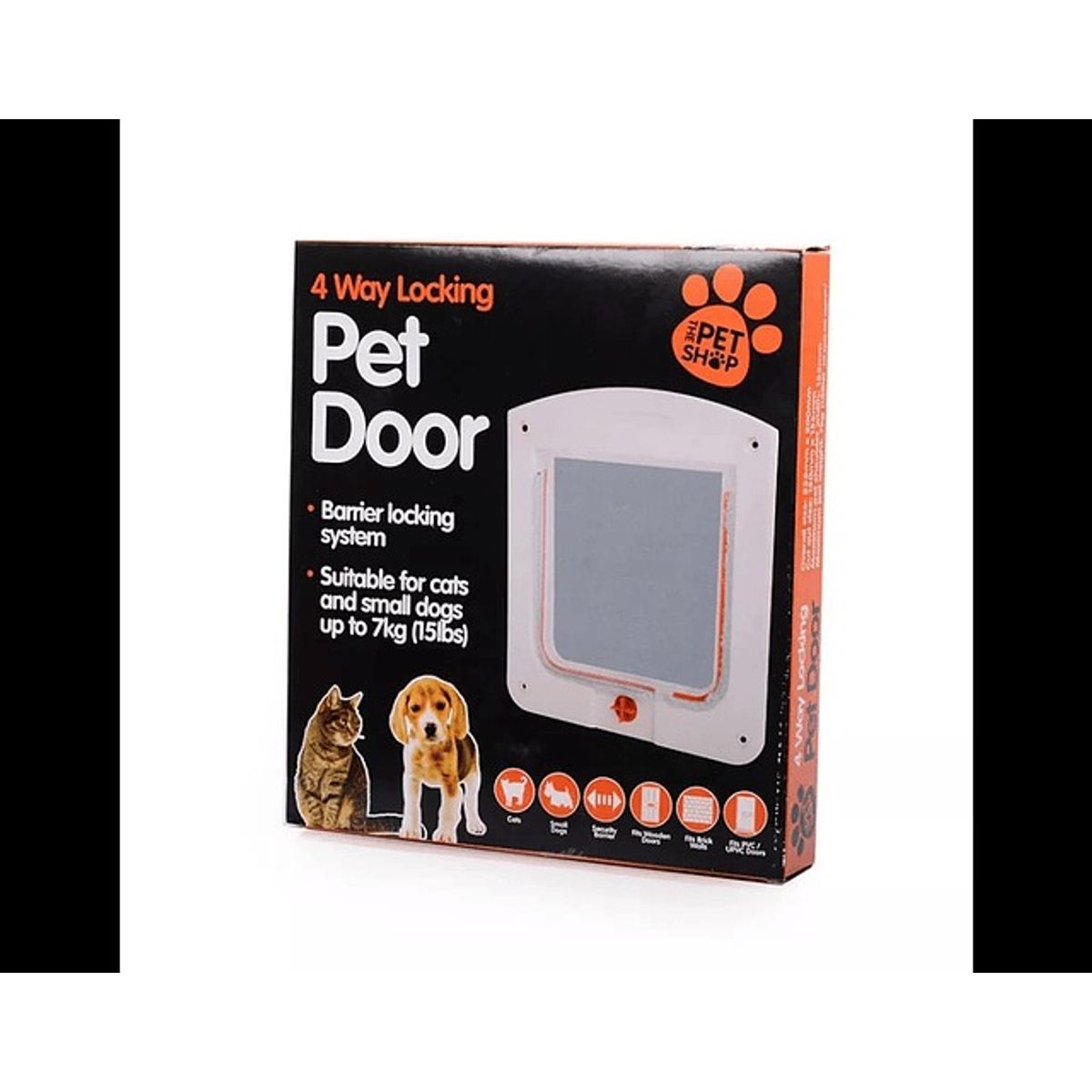 GENERICO - Puerta Para Mascota Perro Y Gato Patio Pet door