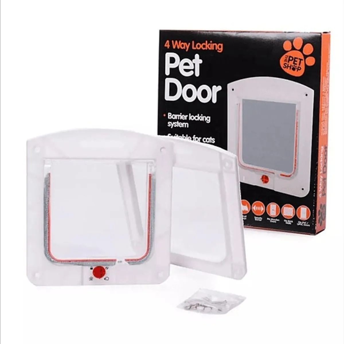 GENERICO - Puerta Para Mascota Perro Y Gato Patio Pet door