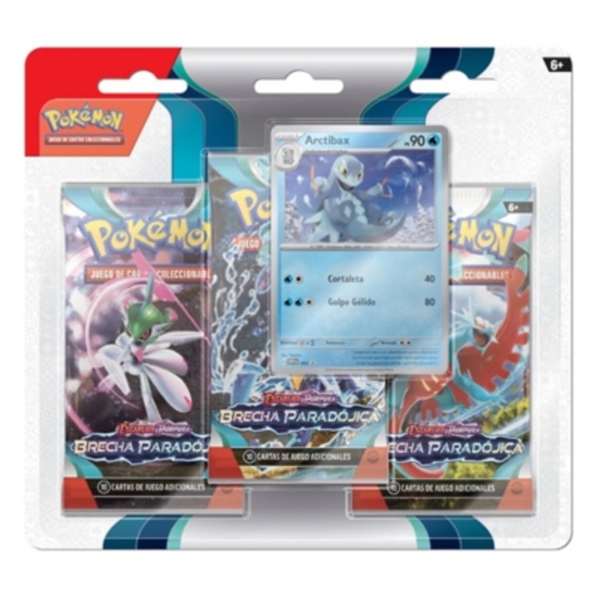 ANTARTICA LIBROS - Pokemon TCG Pardox Rift 3-Pack