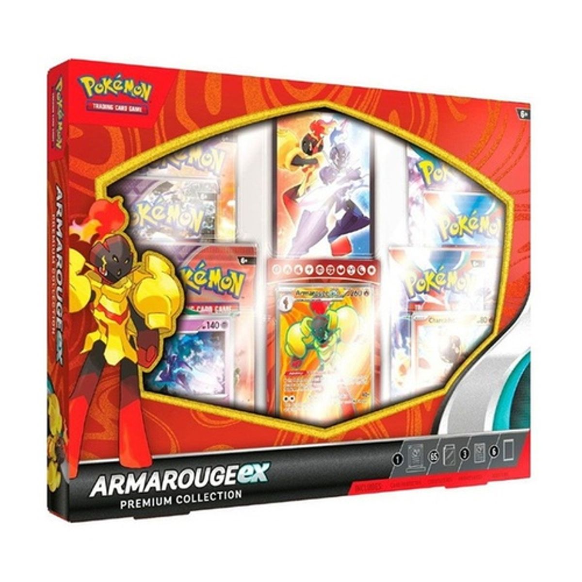 ANTARTICA LIBROS - Pokemon TCG Armarouge Ex Premium Collection