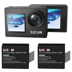 SJCAM - Pack Cámara SJ400 Dual Screen más 2 Baterías