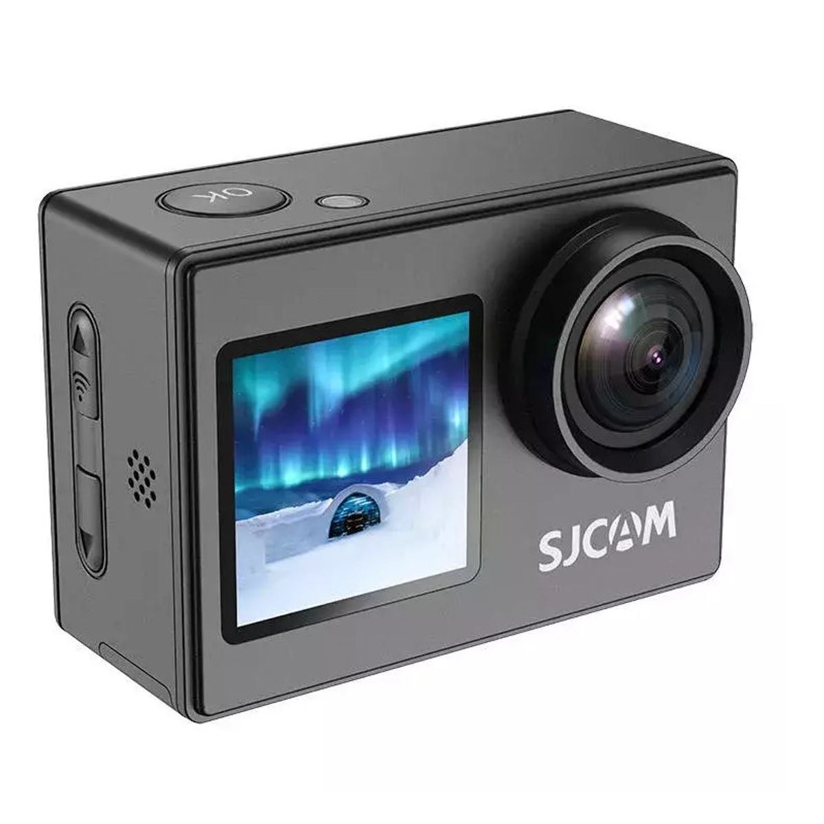 SJCAM - Cámara Deportiva SJCAM SJ400 Pantalla Doble 4K 30FPS