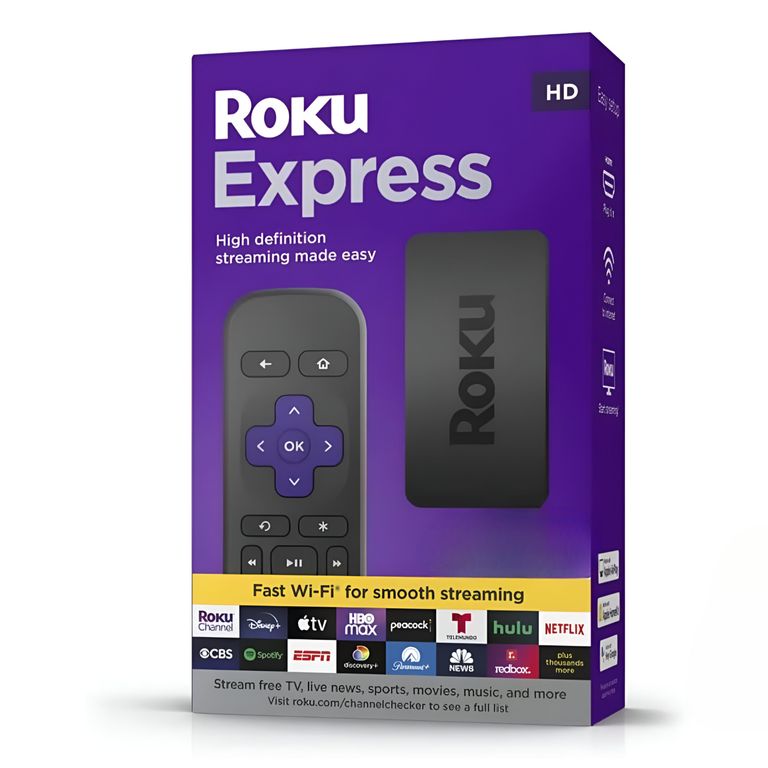 ROKU TV Express FHD Streaming 1080p 60HZ Dual WIFI 2G & 5G