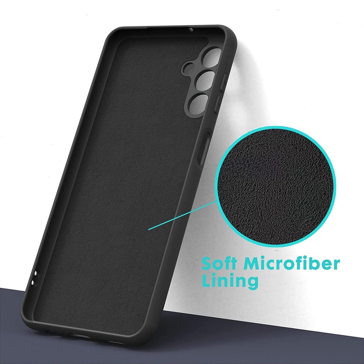 JOIGO - Carcasa Funda Para Samsung A13 5G Negro