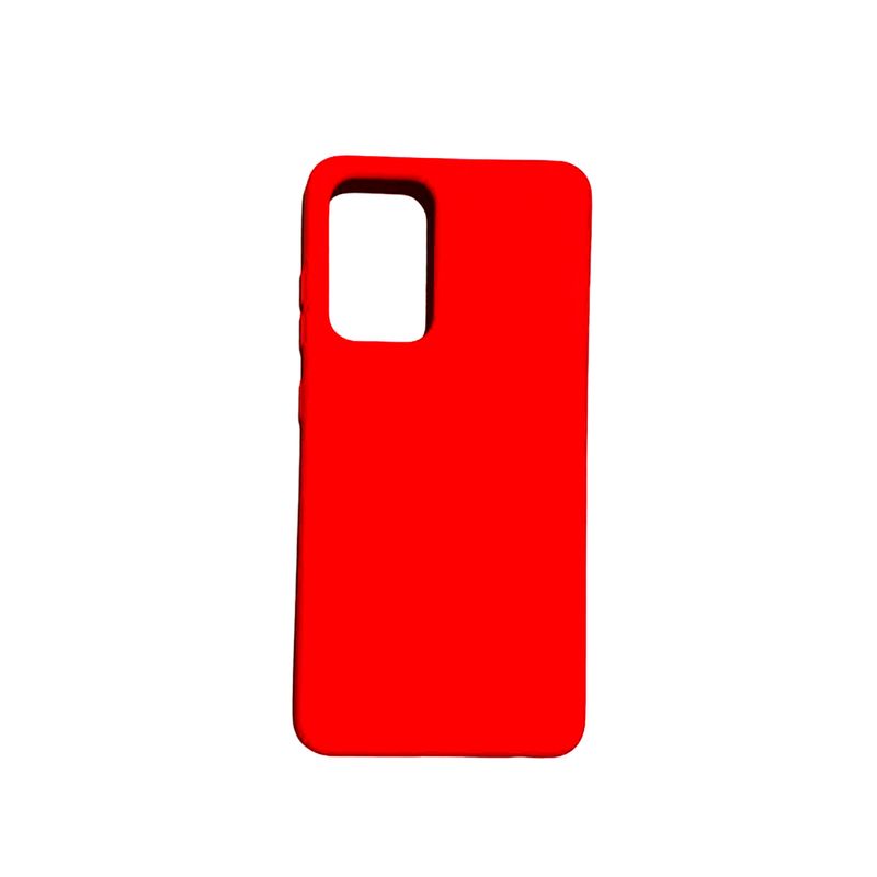 JOIGO - Carcasa Para Samsung A72 Goma Rojo