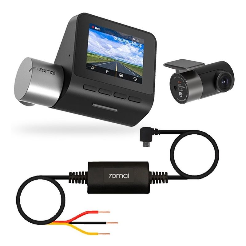 70MAI - 70mai A500S 1944P cámara para automóvil + Camara Trasera + cableado