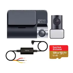 70MAI - Cámara auto 4k + Cámara Trasera A800S-1 + kit Cableado + 128gb