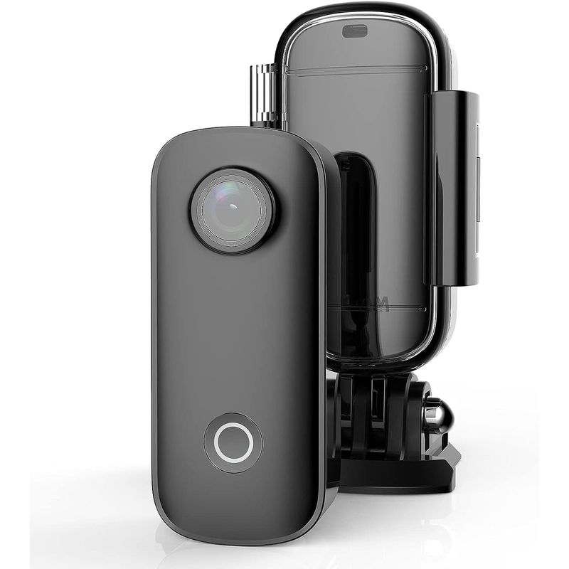 SJCAM - Camara Deportiva de bolsillo SJCAM C100 PLUS 4K Wifi Impermeable 30M