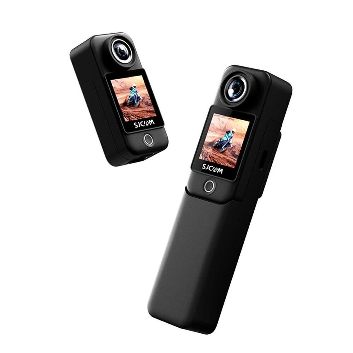 SJCAM - Cámara de bolsillo SJCAM C300 4K GYRO Wifi IP68 30Mts Dual Screen