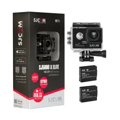 SJCAM - Cámara Deportiva SJ5000X 4K WIFI Gyro estabilizador 2 baterias