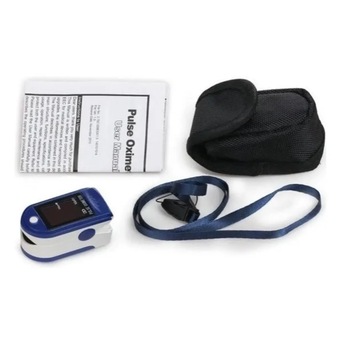 GENERICO - Oxímetro De Pulso Saturómetro Digital Gratis 2 Pilas AAA