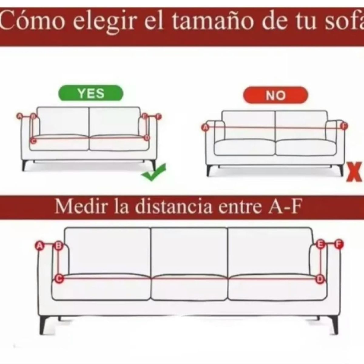 GENERICO - PACK DE 3 FUNDAS DE SILLONES TIPO JACKAR PARA LIVING